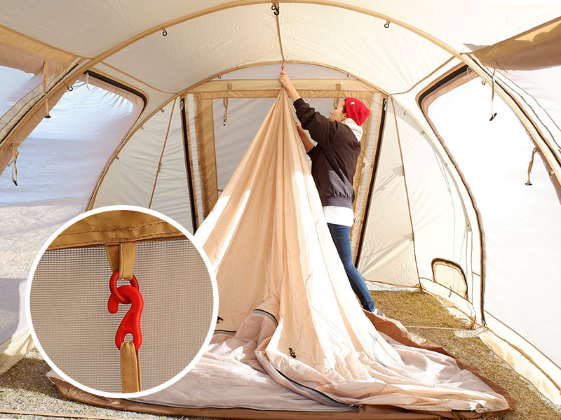 カマボコテント3L用インナーテント TN7-696 - DOD（ディーオーディー