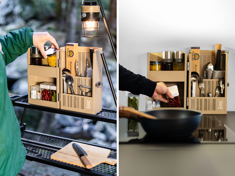 シェフレルシェルフLITE（タン） - DOD（ディーオーディー）【公式