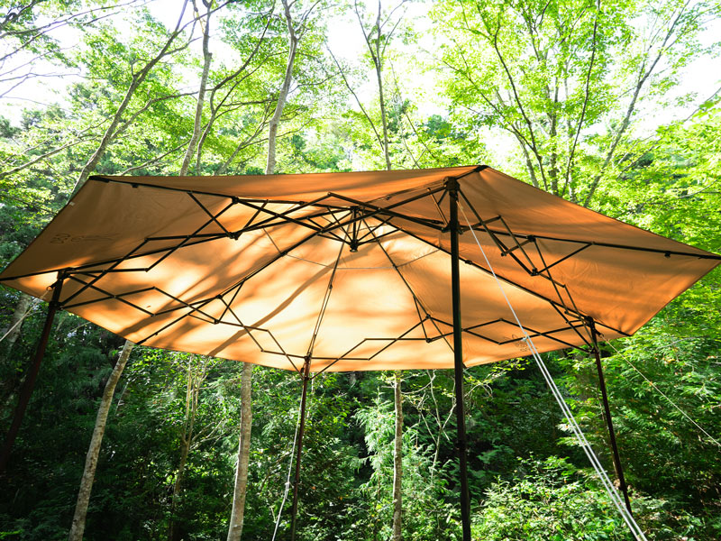 でかキノコタープ TT5-074-RD - DOD（ディーオーディー）【公式