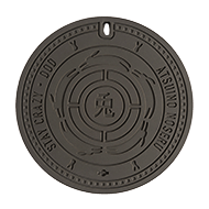 マンホールラバー（ノセル） MH1-104-BK - DOD（ディーオーディー