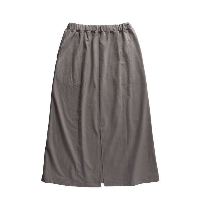 ウサロゴスカート(アイボリー/チョコブラウン/ブラック/グレー）SK118