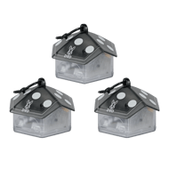 ミニキノコライト3個セット（クリア） L3-046-CL - DOD（ディーオー