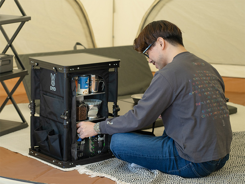 ココニモラック（ブラック） TB1-071-BK - DOD（ディーオーディー