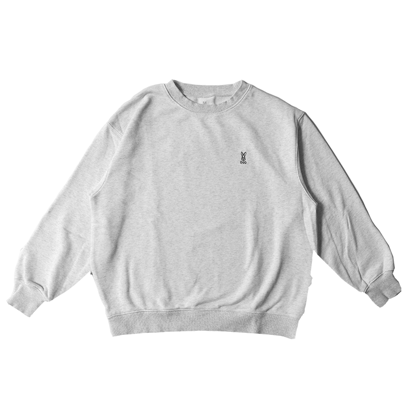 ウサロゴスウェット（グレー/ミズイロ/スミレ/スミクロ）JK264-GY/BL