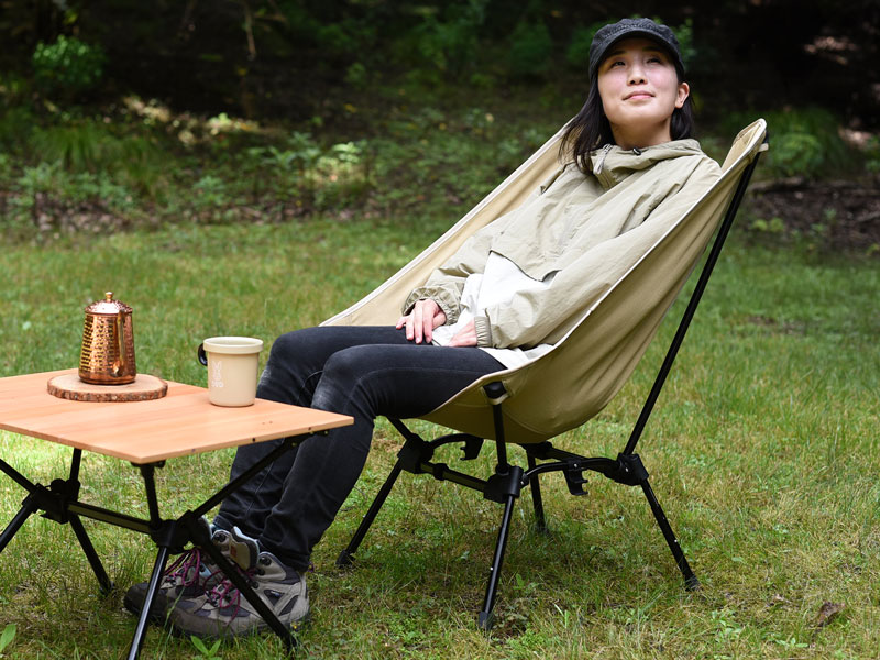 カユイ所に手が届くキャンプチェア【DODスゴイッス】座り心地も最高