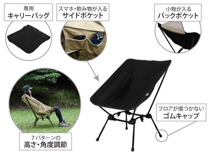 スゴイッス（ブラック） C1-774-BK - DOD（ディーオーディー）【公式