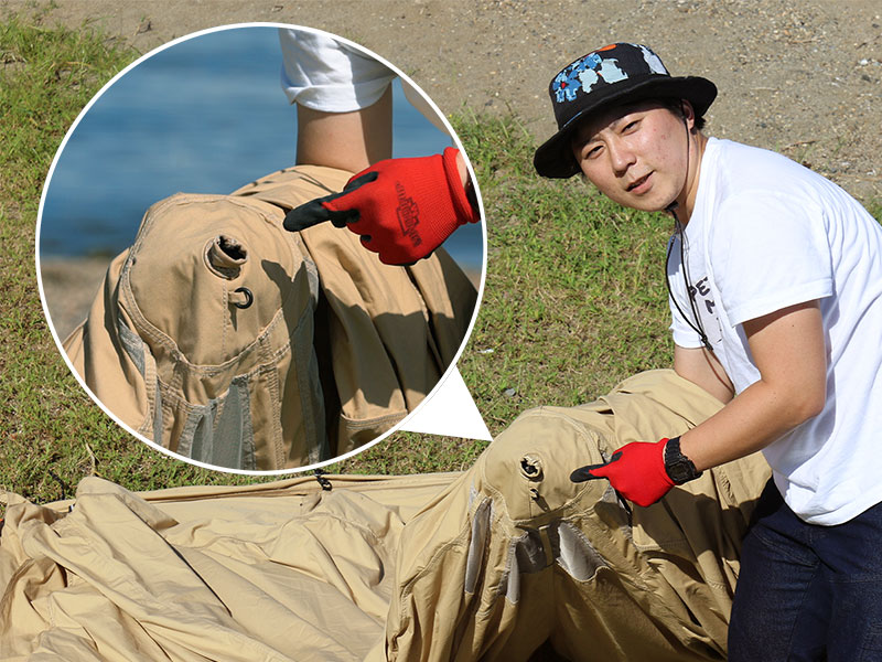 ショウネンテントTC（グレー） T1-757-GY - DOD（ディーオーディー