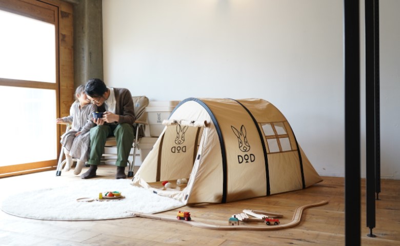 カマボコテントKUE（クエ）の撮りたて画像大公開！！ - DOD JOURNAL