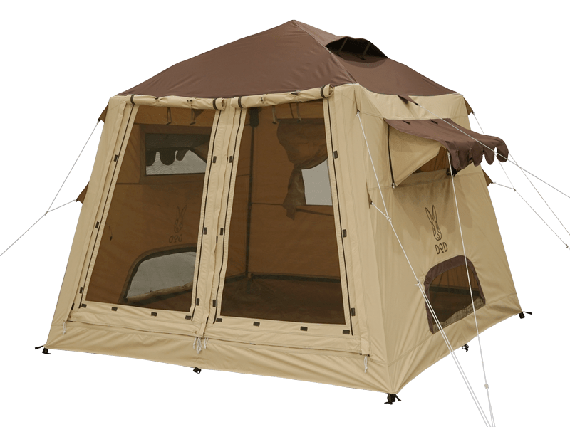 販売終了】おうちテント（ブラウン） T4-825-BR - DOD（ディーオー