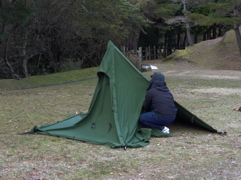 ムシャテント（カーキ） T1-819-KH - DOD（ディーオーディー）【公式