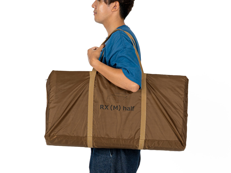 ワンポールテントRX(M)用ハーフマット MA3-952-BR（ブラウン） - DOD