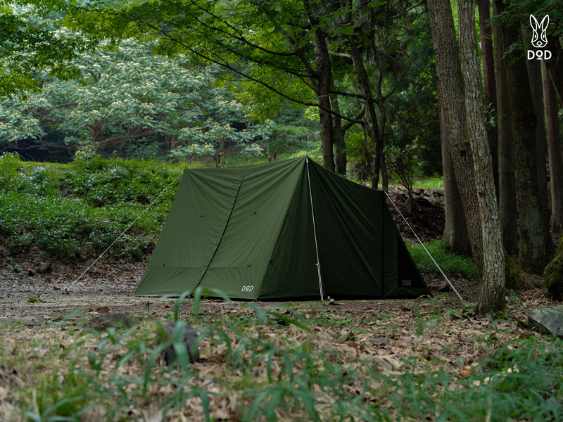 パップフーテント3用前幕 TF1-030-KH - DOD（ディーオーディー）【公式