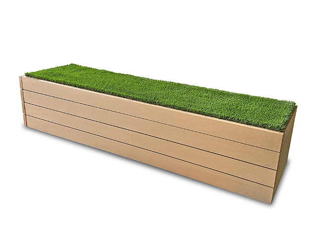 ボックスベンチ＜グラストップ＞ - 信建工業のドッグラボ