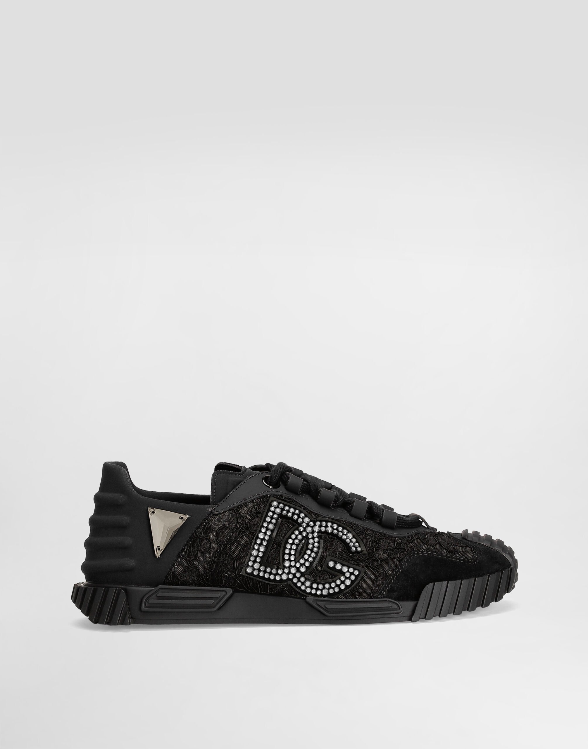 Lace NS1 sneakers in Black for Women | Dolce&Gabbana® US
