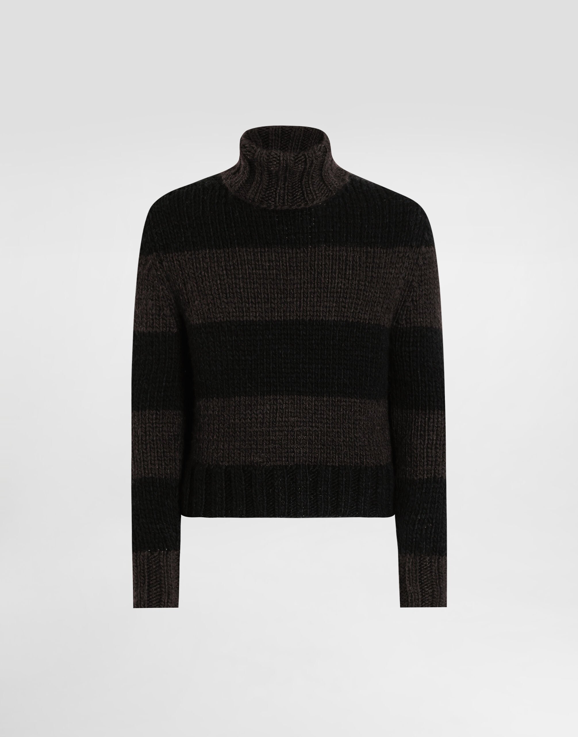 Wool blend turtleneck in Multicolor for Men | Dolce&Gabbana® US