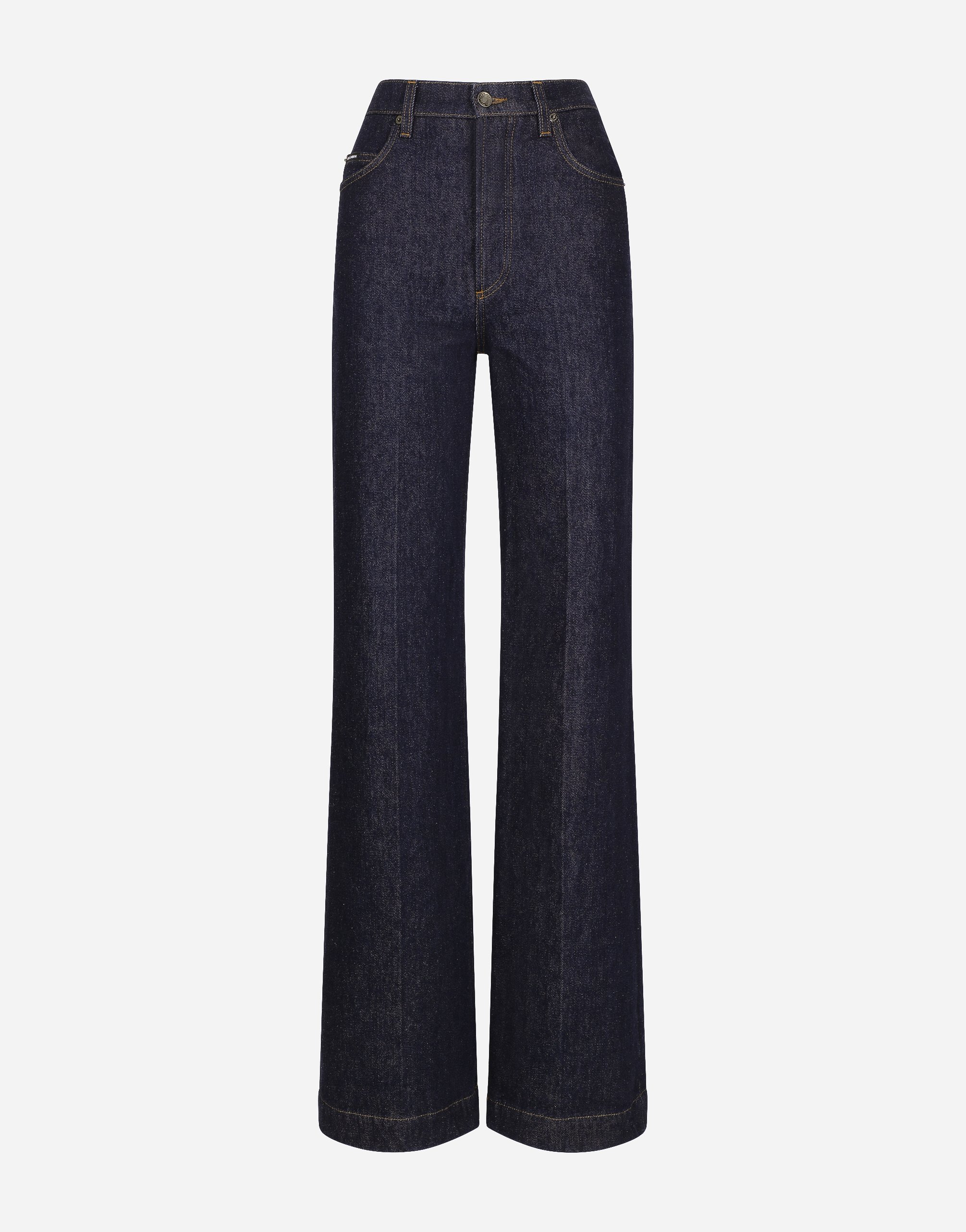 Flared denim jeans in Blue for Women | Dolce&Gabbana® US