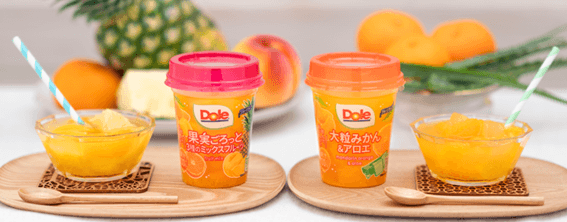 フルーツでスマイルを。”のDole 300gフルーツカップ2種を「果実ごろっ