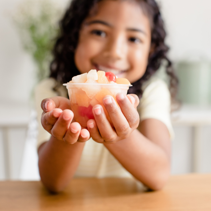 Mandarin Oranges, Diced Peaches and Cherry Mixed Fruit NSA Variety