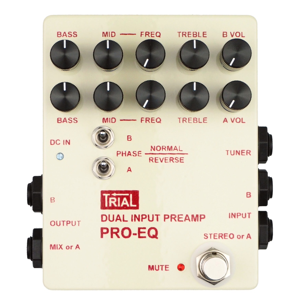 TRIAL・SINGLE INPUT PREAMP D.I. 【アコースティック・ギター用