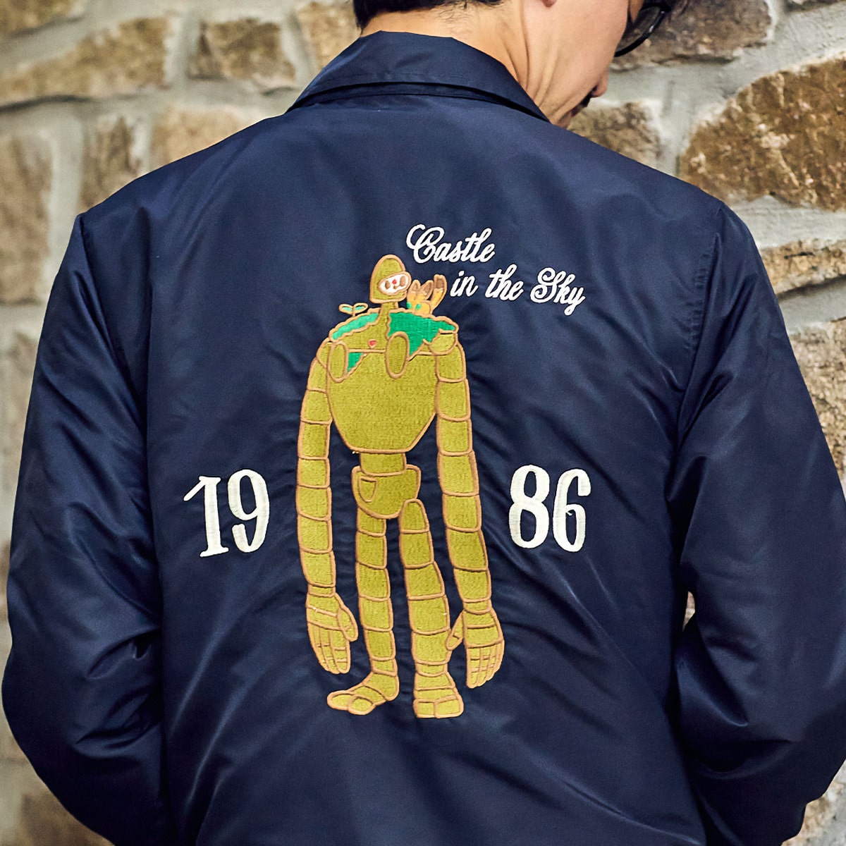 GBL】天空の城ラピュタ コーチジャケット 空の上の冒険 | どんぐり