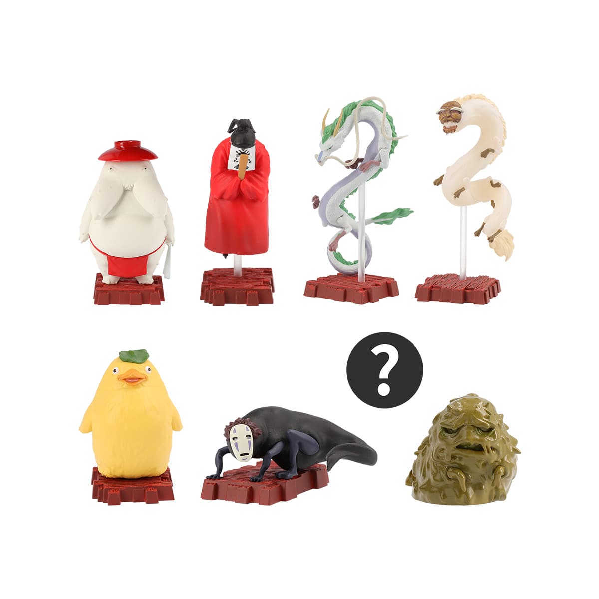 千と千尋の神隠し ポーズがいっぱいコレクションDX 神様いっぱいセット