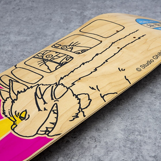 GBL】となりのトトロ スケートボードデッキ ネコバス | どんぐり共和国