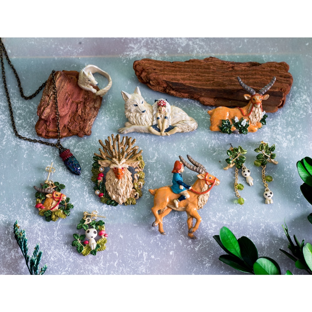 Donguri Closet】もののけ姫 パルナートポック ブローチ ヤックル