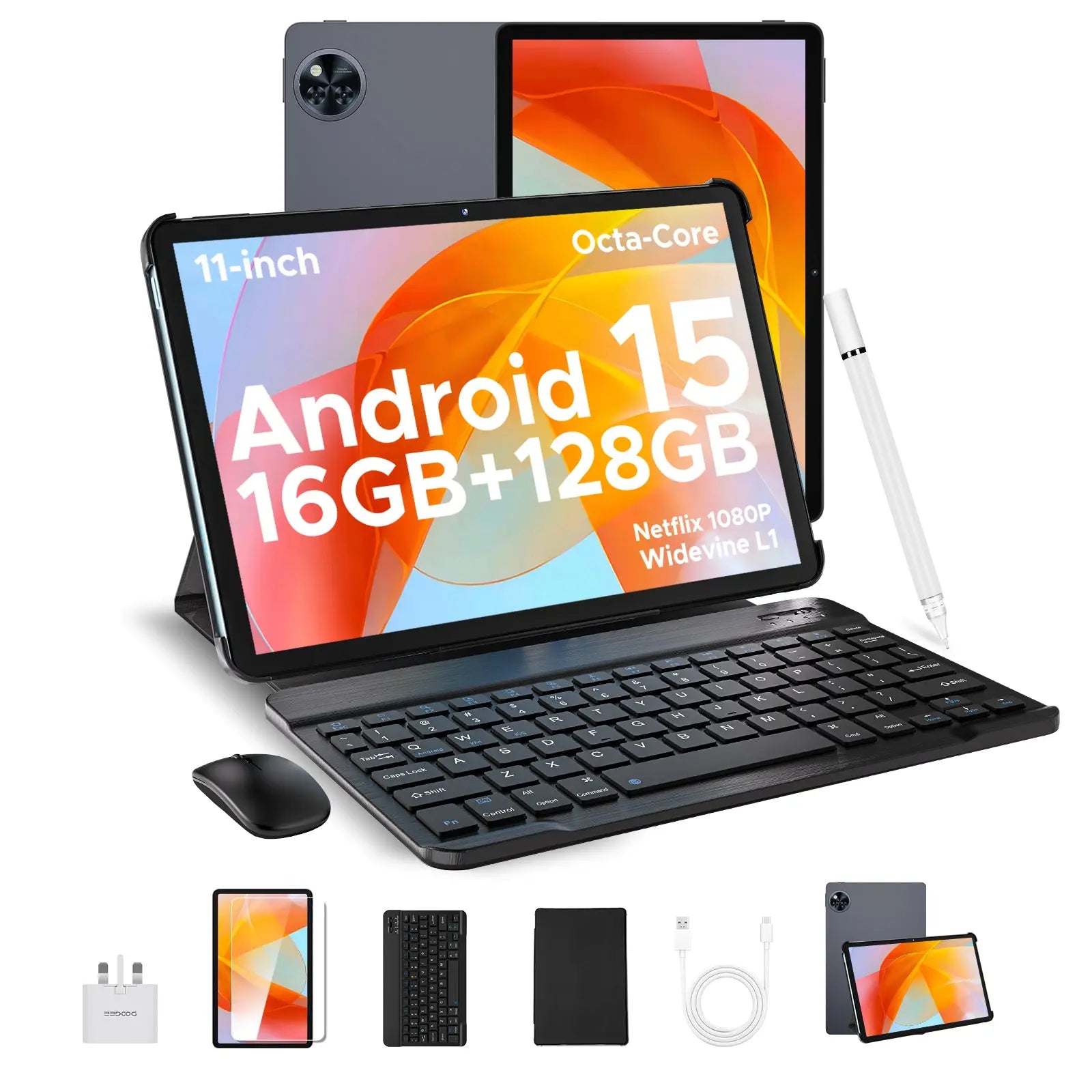 DOOGEE U11: Android 16 Tablet 16GB+128GB/2TB TF Octa-Core Android