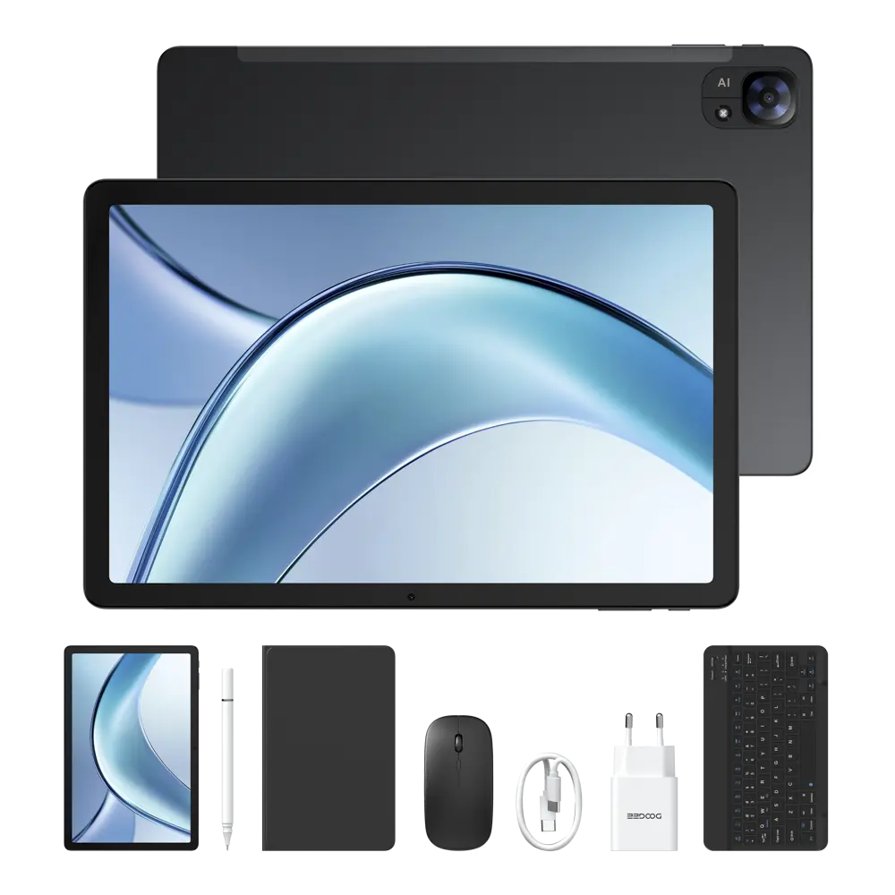 DOOGEE Tab E3 - Android 15 Smart Tablet | Large Screen + Ultra