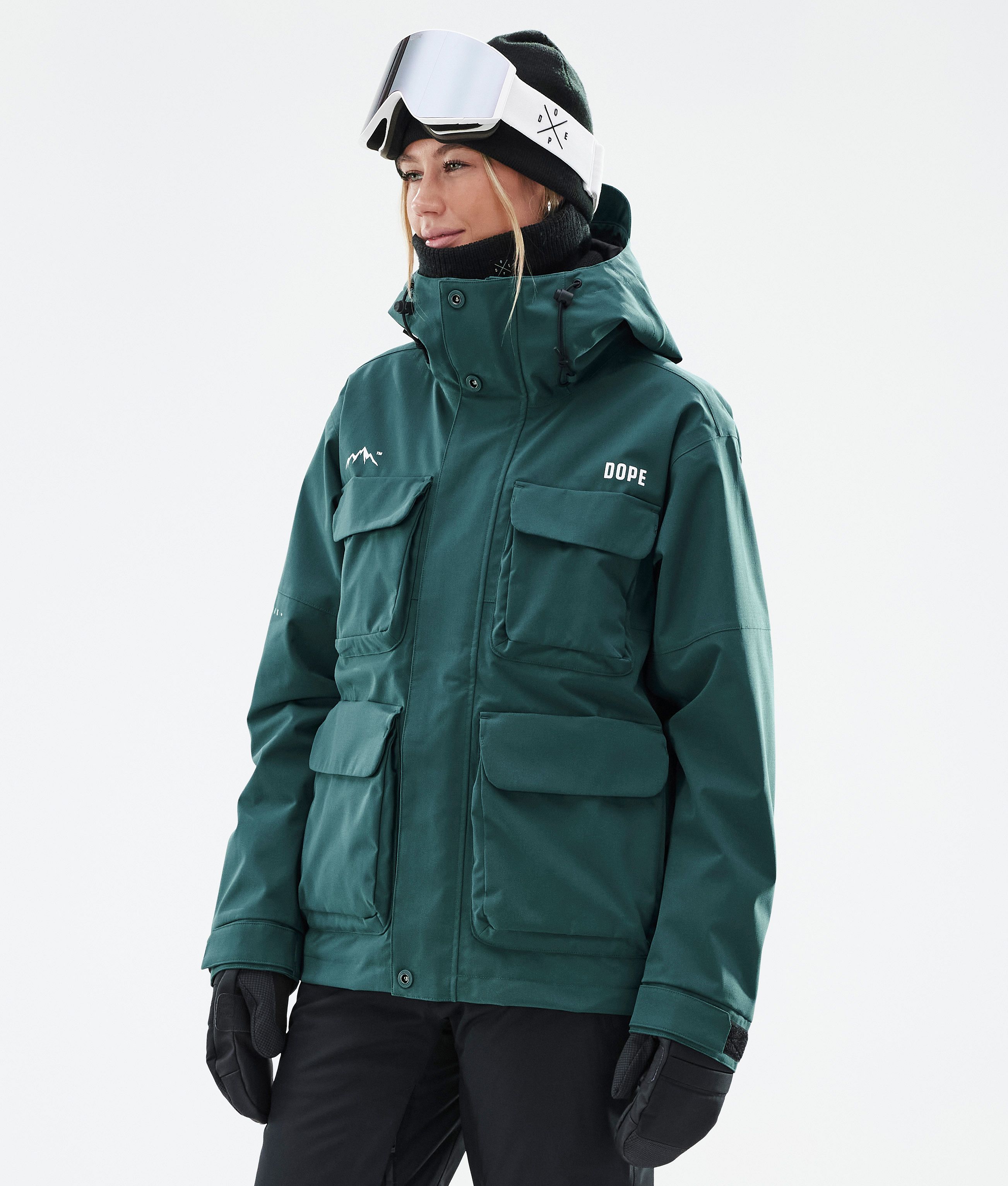 Dope Zenith W Snowboard Jacket Women Bottle Green | Dopesnow.com