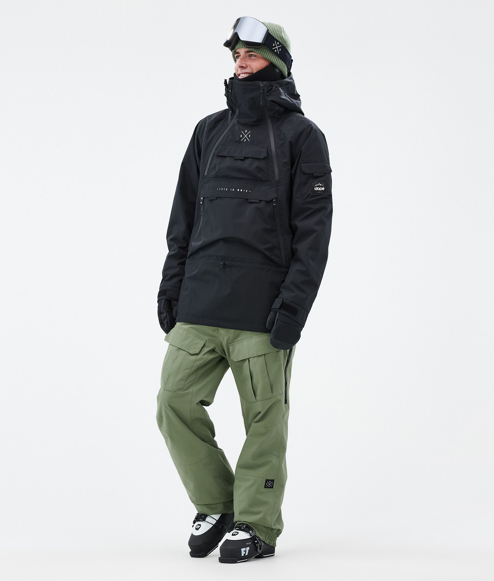 Dope Antek Ski Pants Men Moss Green | Dopesnow.com