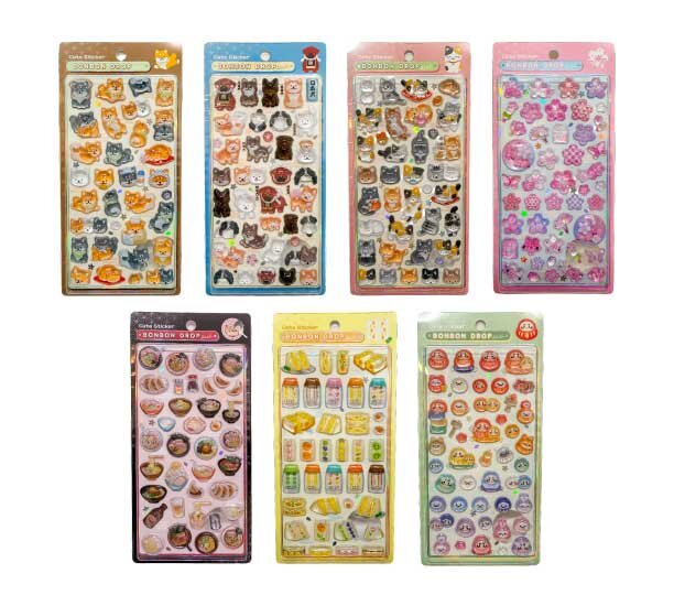 D'or】News 【ボンボンドロップシール】新作和柄シリーズ 抽選販売の