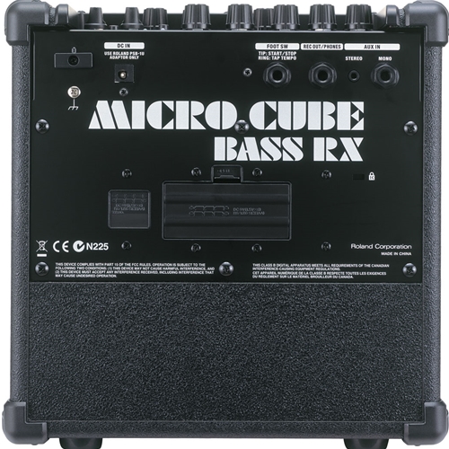 ローランド MICRO CUBE BASS RX 社外ACアダプタ付 送料込みローランド