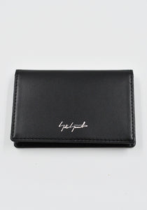 YOHJI YAMAMOTO DISCORD CARDHOLDER BLACK SS24 | DOSHABURI Online Shop