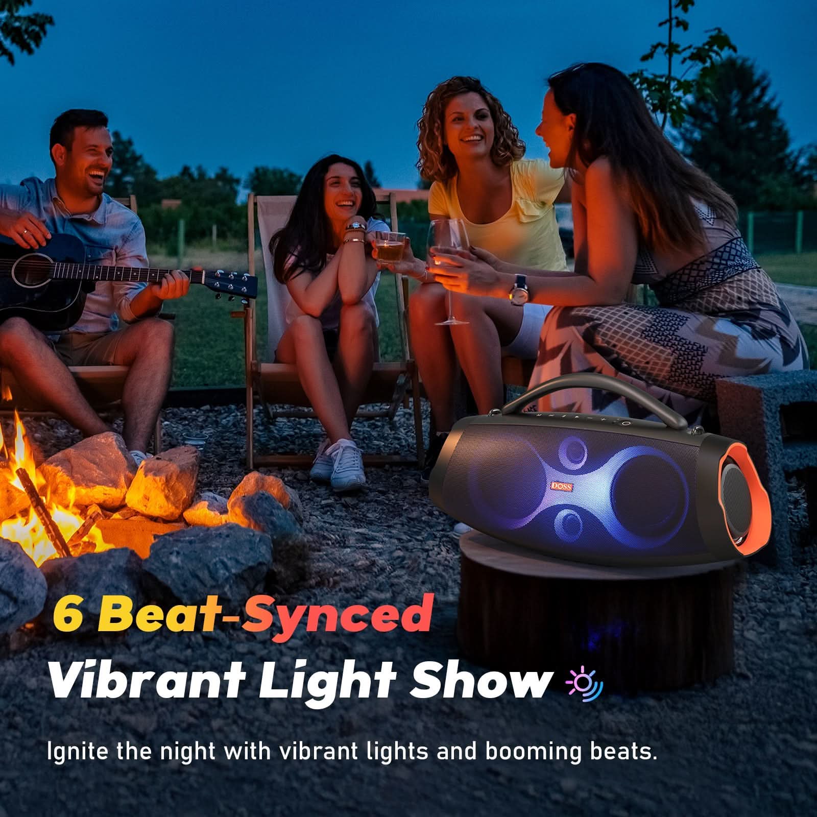 Doss Extreme Boom Pro D200 Outdoor Bluetooth Speaker