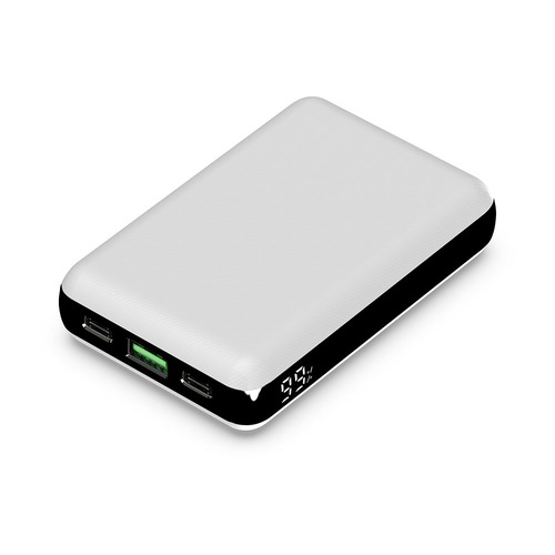 PD30W急速充電 モバイルバッテリー 10000mAh ホワイト HD