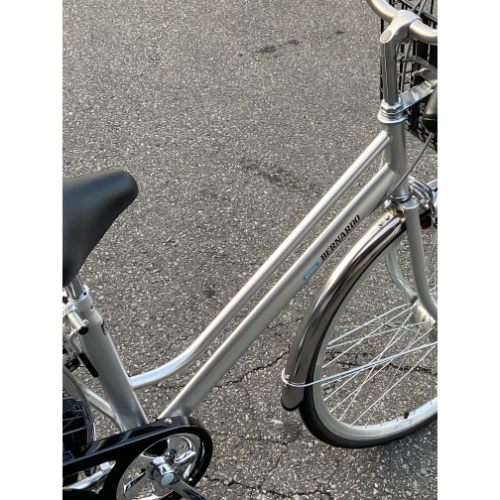 東海店舗受取限定】パンクしない自転車 シティ通学車 27インチ 外装6段