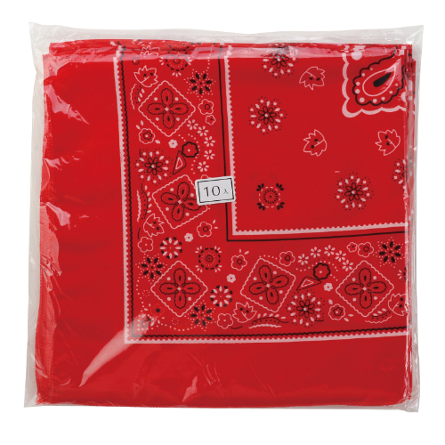 バンダナ 赤 10枚組 18171 アーテック 運動会・発表会・ｲﾍﾞﾝﾄ