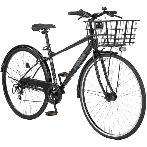 店舗受取限定】パンクしにくい自転車 クロスバイク スタンニング 27