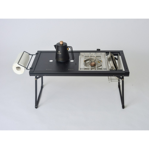 ステンレストレーハーフユニット ブラック FES-086-BK snow peak