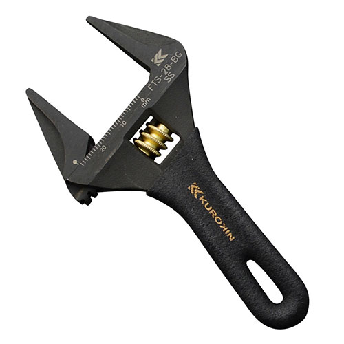 ライトショートモンキー(ギザ無し・黒金) FTS-28-BG フジ矢 モンキー