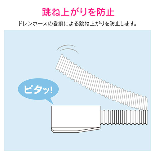 エアコンドレンホースセット GA-KW007 2m GAONA エアコンパーツ ホース