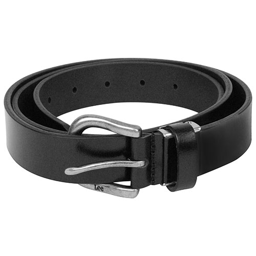 30mmムジLサイズベルト 0120471 L Black LEE 作業ベルト 色:ブラック