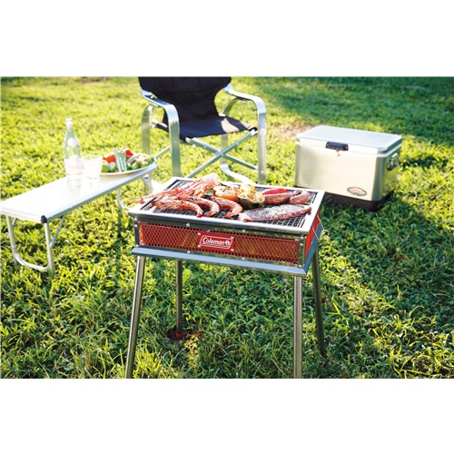 クールスパイダーステンレスグリル 170-9367 コールマン 木炭コンロ