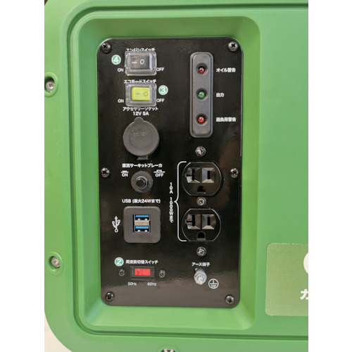 カセットガスインバータ発電機 GEN1000 テイーエム 発電機