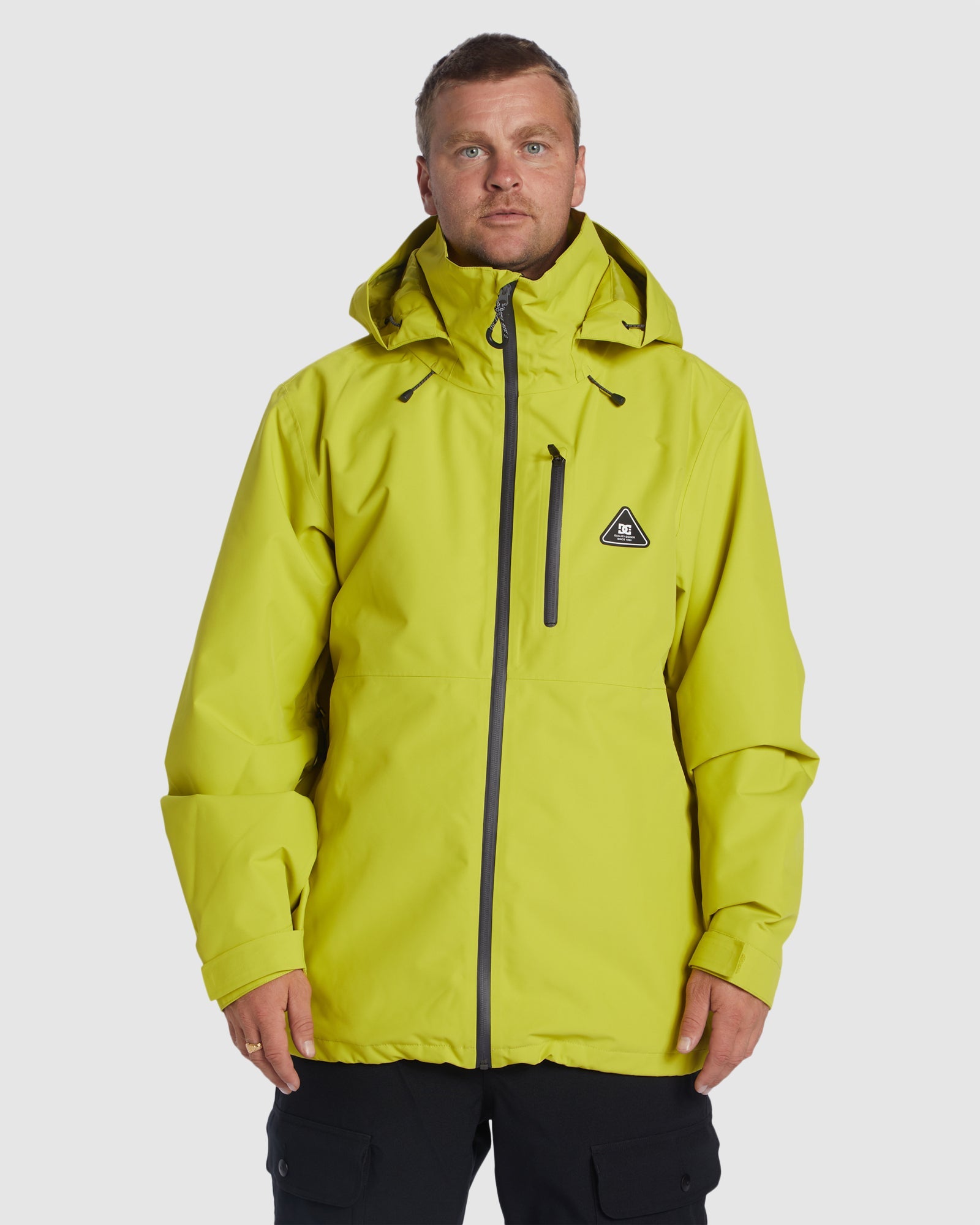 Mens Basis 30K Snow Jacket - APPLE GREEN / XL | DC Shoes