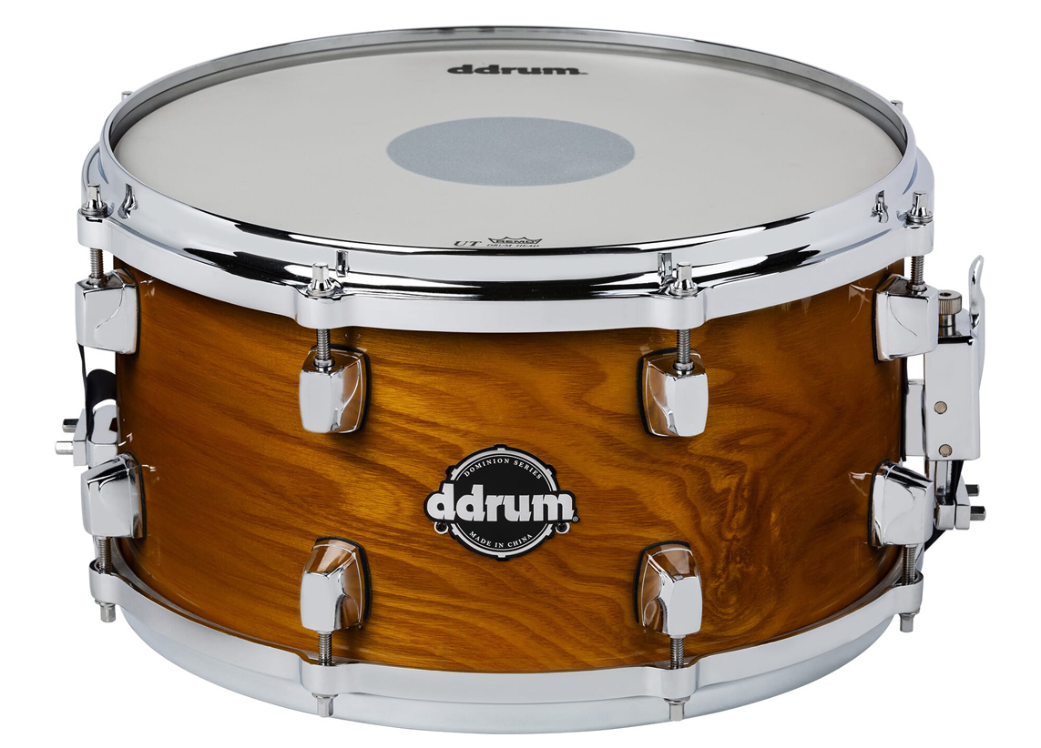 DOMINION SERIES 7X13 Gloss Natural SNARE DRUM | ddrum