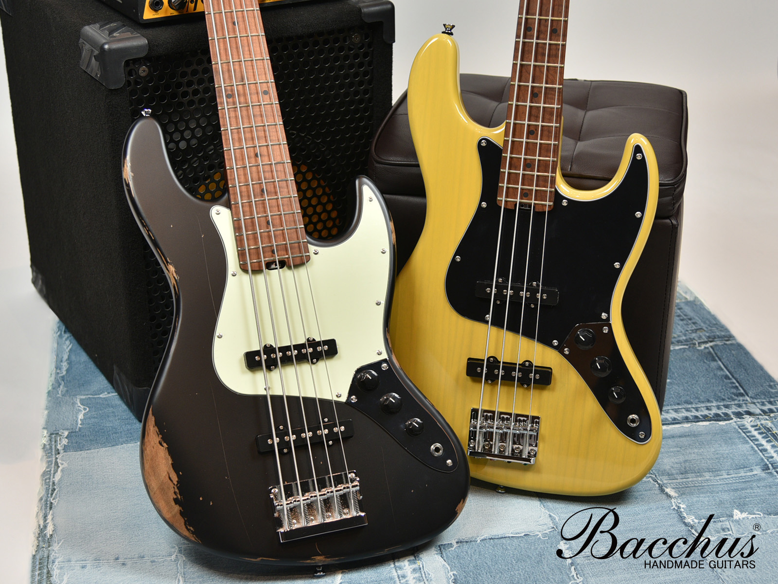 Bacchus WOODLINE WL-501 / 5弦エレキベース（イエロー） Bacchus