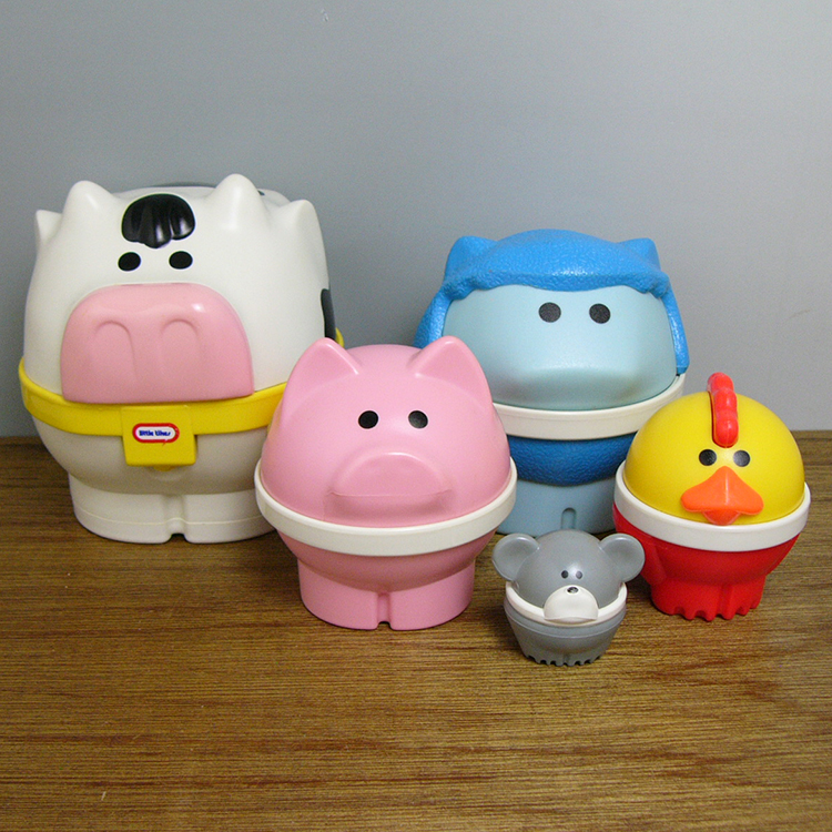 リトルタイクス☆ネスティング・ファームアニマルズ・5pセット