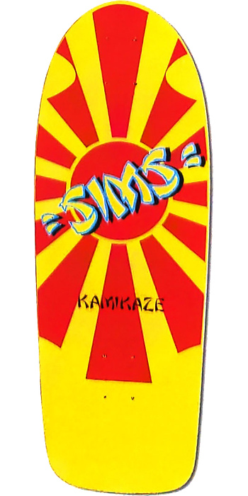 Kamikaze by Sims - Pro Model, Artwork by Bernie Tostenson (1984)